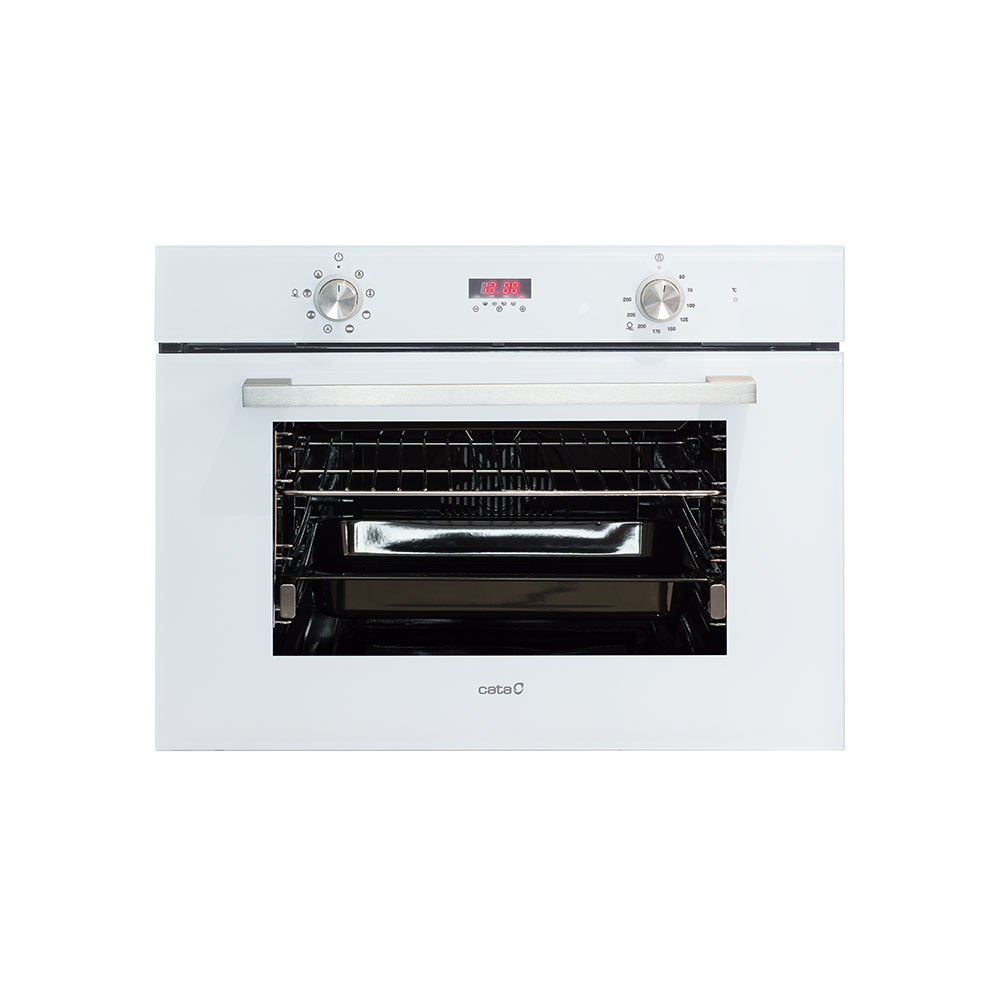 Horno CATA MD 5008 WH ,60 cm, Negro E Inox, Clase A, Compacto, AquaSmart, 40 l. Ref. 07003000.