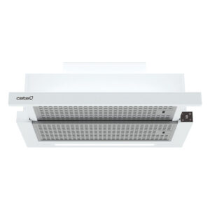 Campana Cata TFH 6830 GWH, 60 cm. Clase A+++, Blanco, Telescópica, 765 m3/h