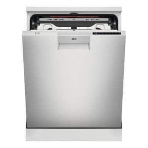 Lavavajillas AEG FFB75717PM, Clase B, Acero Inox, Libre instalación, 14 Servicios, 9 Programas, 60 cm.