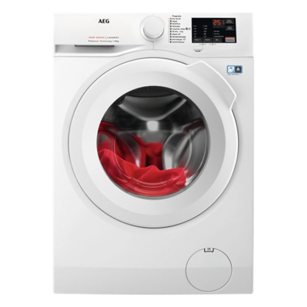 Lavadora AEG L6FBI147P, Clase A Blanco, 10K, 1400rpm