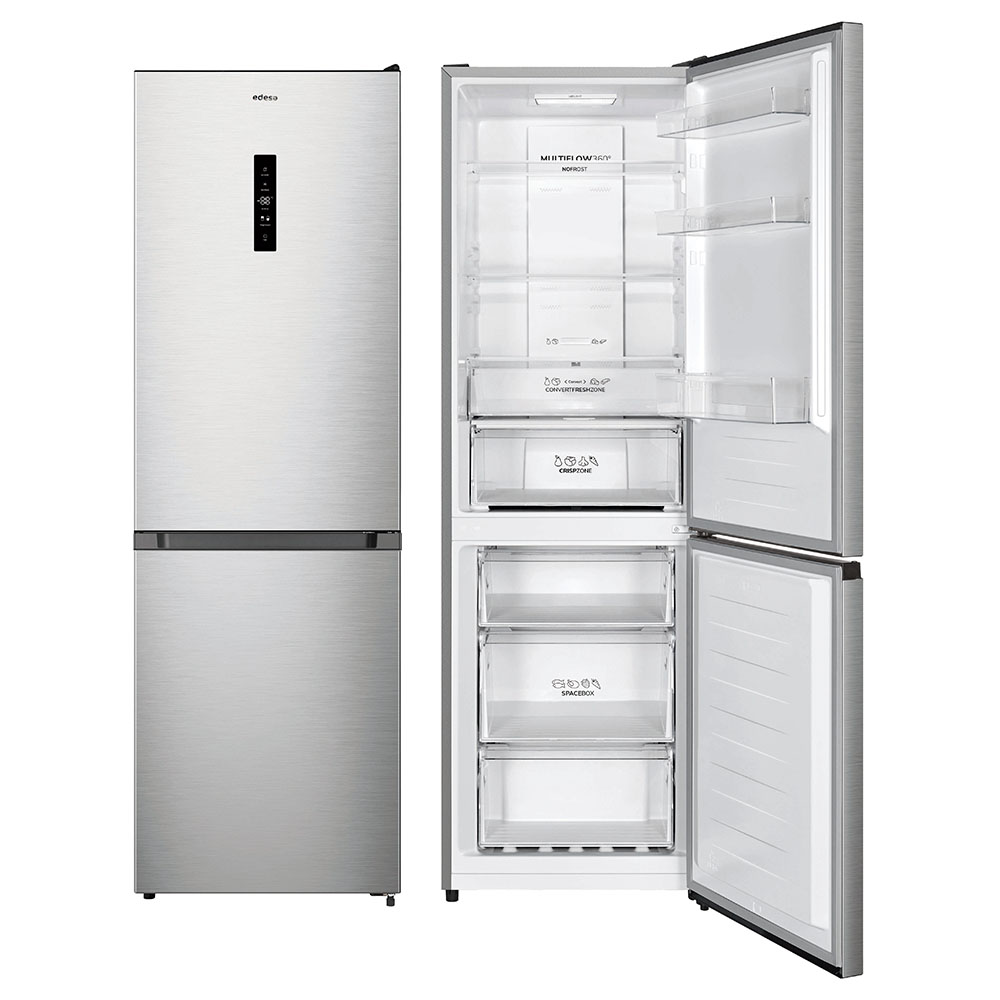 Frigorífico EDESA EFC-1834 NF EX , Clase E, Inox, 186x60 cm. Combi. Cod 924271349 - Imagen 3