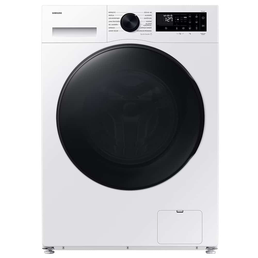 Lavadora-Secadora SAMSUNG WD90DG5B15BEEC , Clase A-D, Blanco, 9/6kg, 1400rpm
