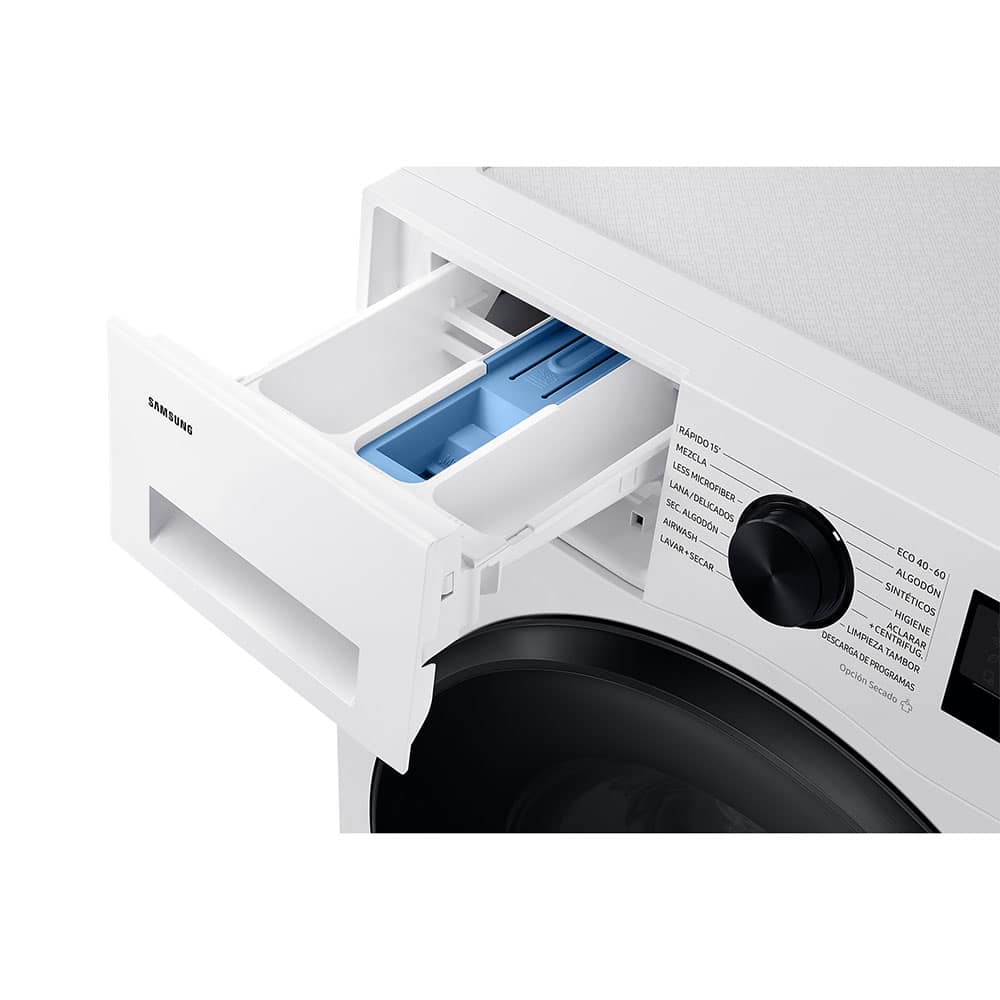 Lavadora-Secadora SAMSUNG WD90DG5B15BEEC , Clase A-D, Blanco, 9/6kg, 1400rpm - Imagen 4