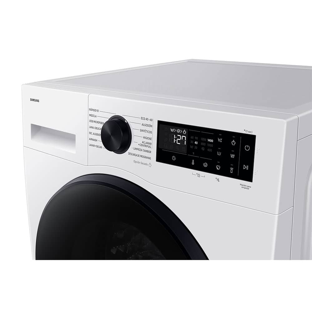 Lavadora-Secadora SAMSUNG WD90DG5B15BEEC , Clase A-D, Blanco, 9/6kg, 1400rpm - Imagen 5