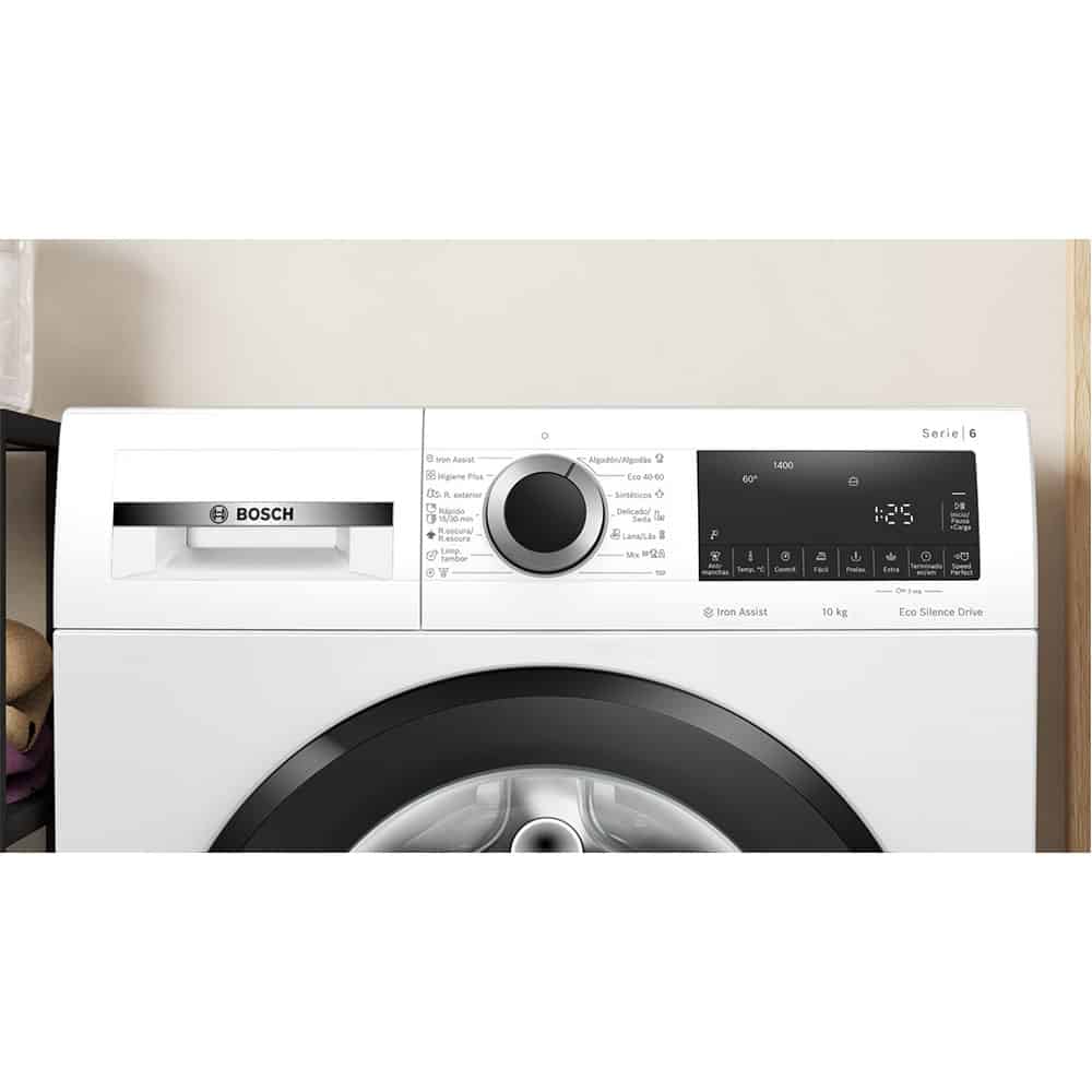 Lavadora Bosch WGG254Z5ES, 10 kg, Active Water Plus, 1400 rpm, Clase A, Blanco. - Imagen 3