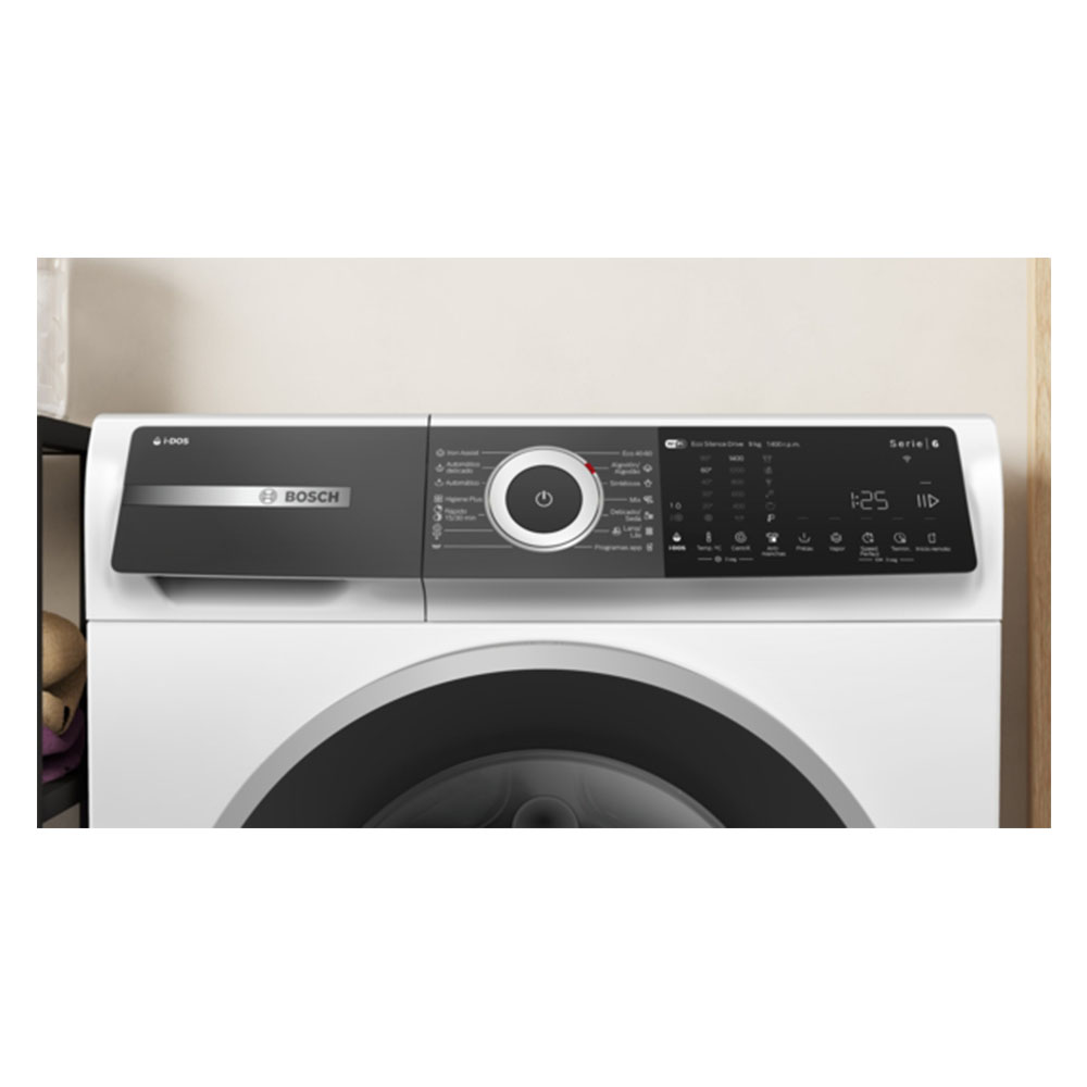 Lavadora Bosch WGH244A0ES, 9 kg, i-DOS, 1400 rpm, Clase A, Blanco - Imagen 3
