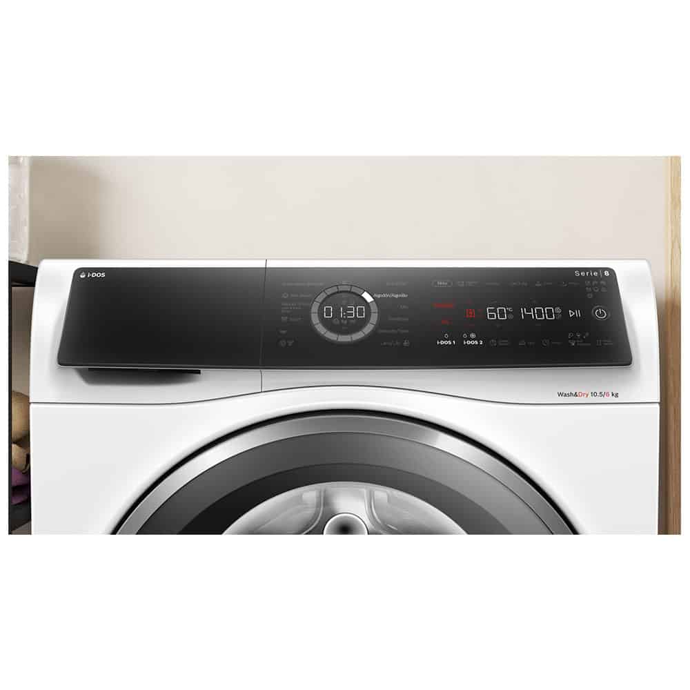 Lavadora-Secadora BOSCH WNC254A0ES, 10,5-6 kg 1400rpm - Imagen 10