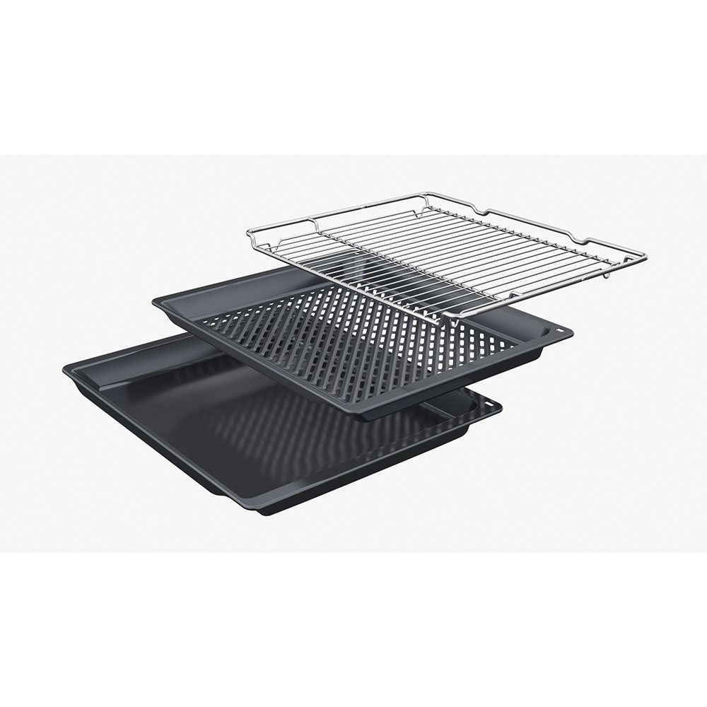 Horno Bosch HRG532ES3, Serie 4, 60 x 60 cm, Acero Inox, Con Vapor Añadido, Asistente de limpieza con agua, Clase A+, 71 l. - Imagen 2