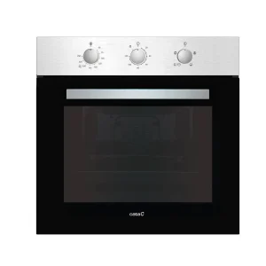Horno CATA SES 7104 X/C ,60 cm, Negro E Inox, Clase A, Estático, AquaSmart, 78 l. Ref. 07044350.